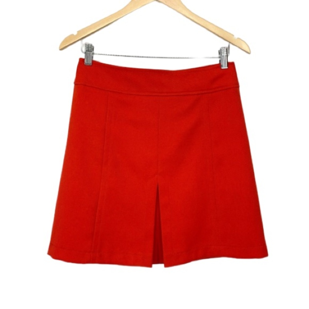 Loft Ann Taylor Solid Orange Slit Front Cross Wea… - image 1